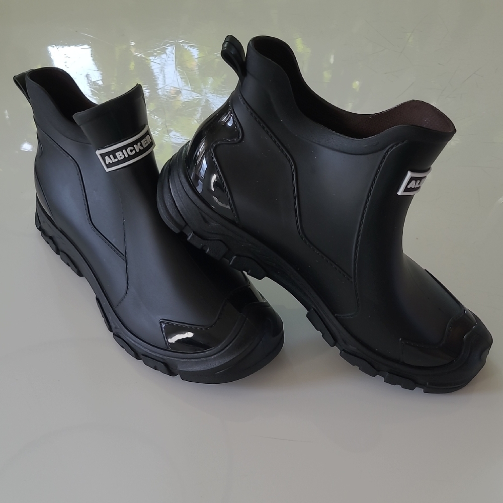 Men's Black Rain & Snow Boots